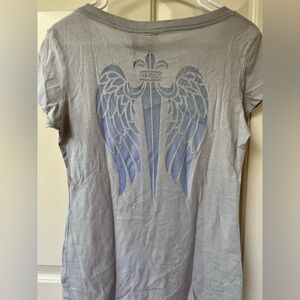 NEW Angel Wing Burnout Tee M